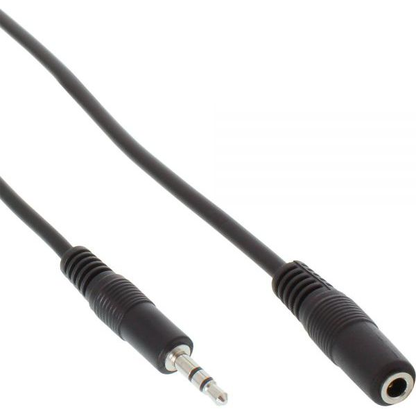 InLine 99934 cavo audio 3.5mm Nero