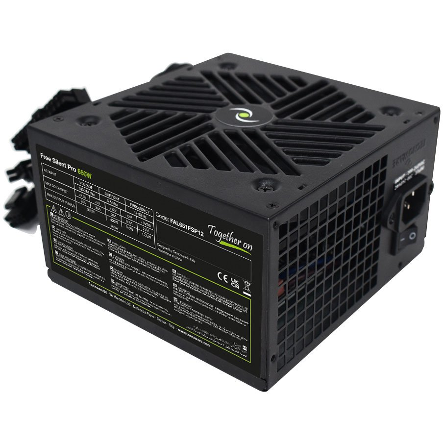 Power SupplyTECNOWAREATXPC180 - 264 V650 WFAL651FSP12 FAL651FSP12 (8026475179944)