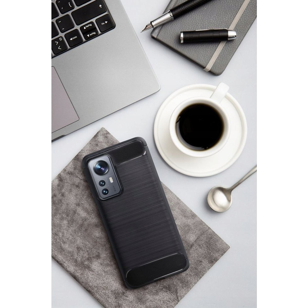 Carbon Xiaomi Redmi 14C szilikon tok, fekete (36404)