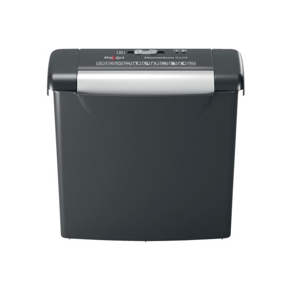 Rexel Momentum S206 iratmegsemmisítő 6 lap csíkvágás P2 (2104568eu)