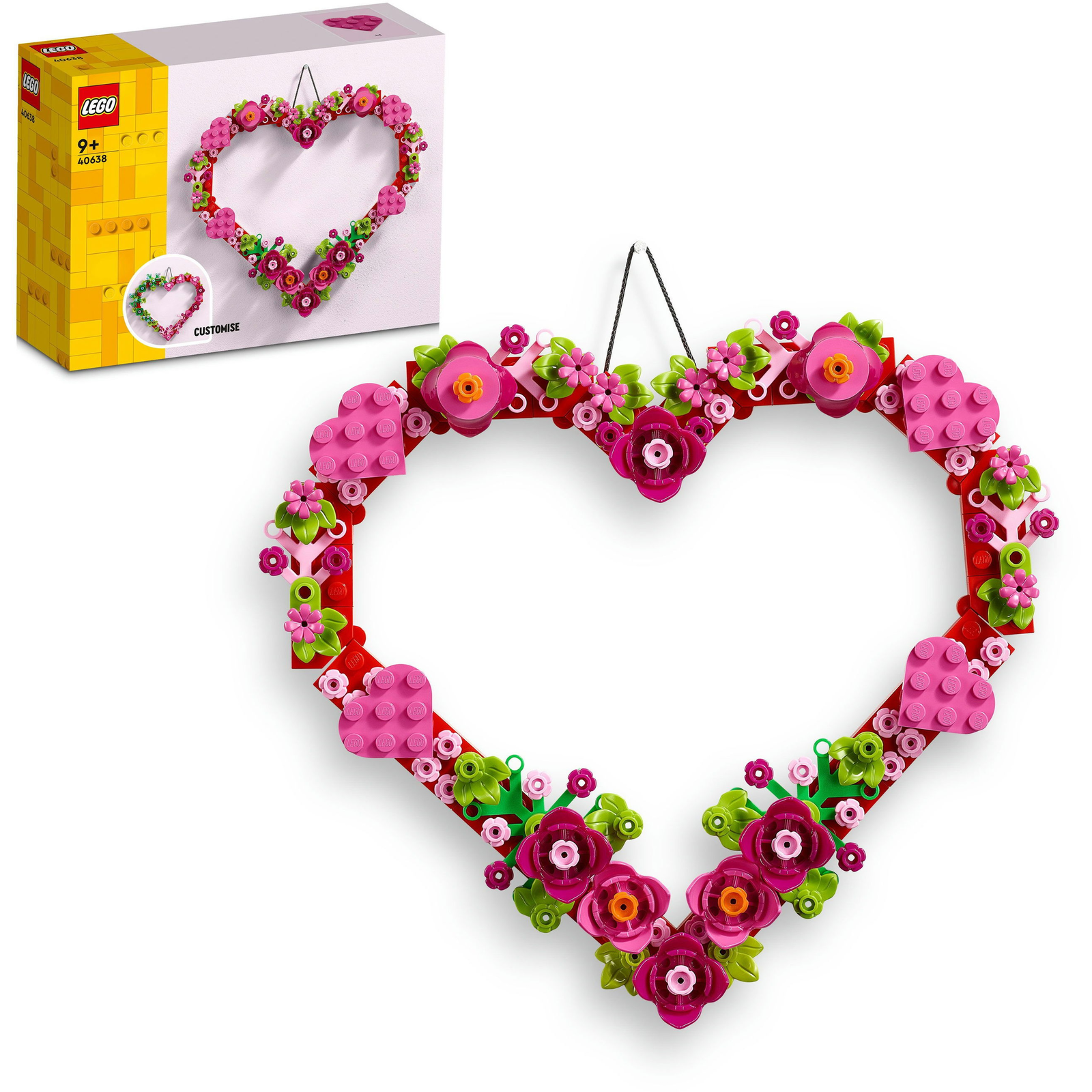 LEGO® 40638 Szívalakú dísz (5702017422725)