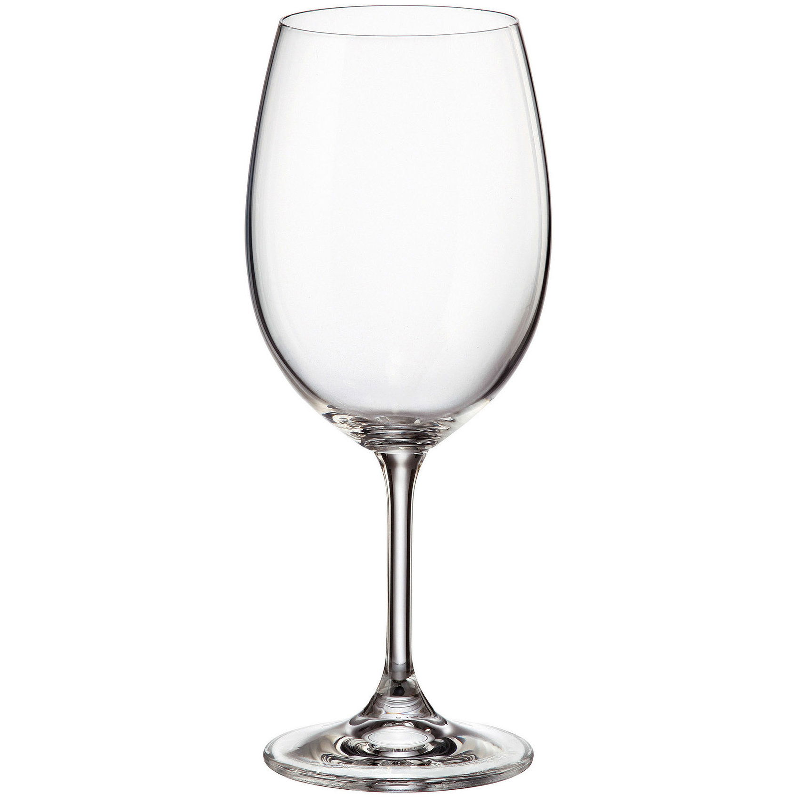 Crystalite Bohemia KLARA/SYLVIA 6 darab, 450 ml, vörösbor (8593410706751)