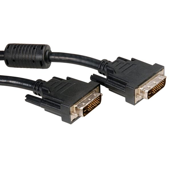 Roline DVI-D Dual-Link adatkábel 3m (11.04.5535-20) (11.04.5535-20)