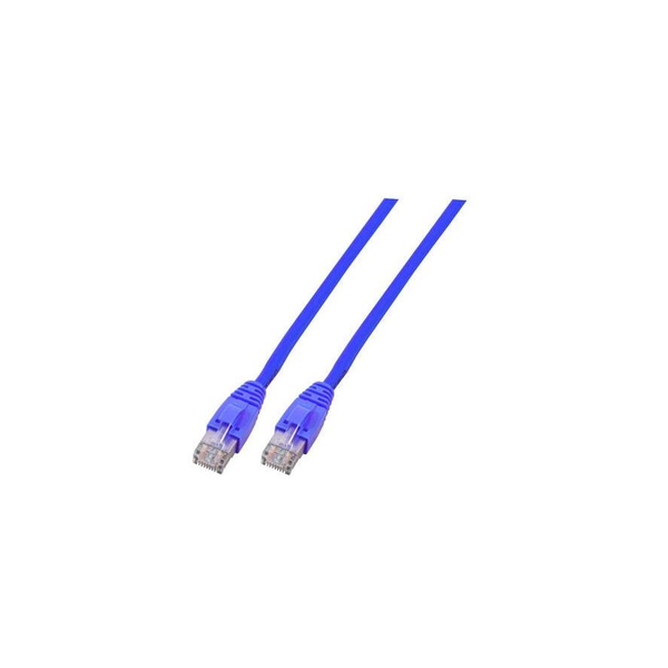 EFB RJ45 Patchkabel U/UTP, Cat.6, LSZH, CCA, 1m, blau (K8104BL.1)