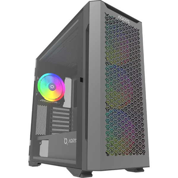 AQIRYS Obudowa do komputera AQUILLA ARGB black
