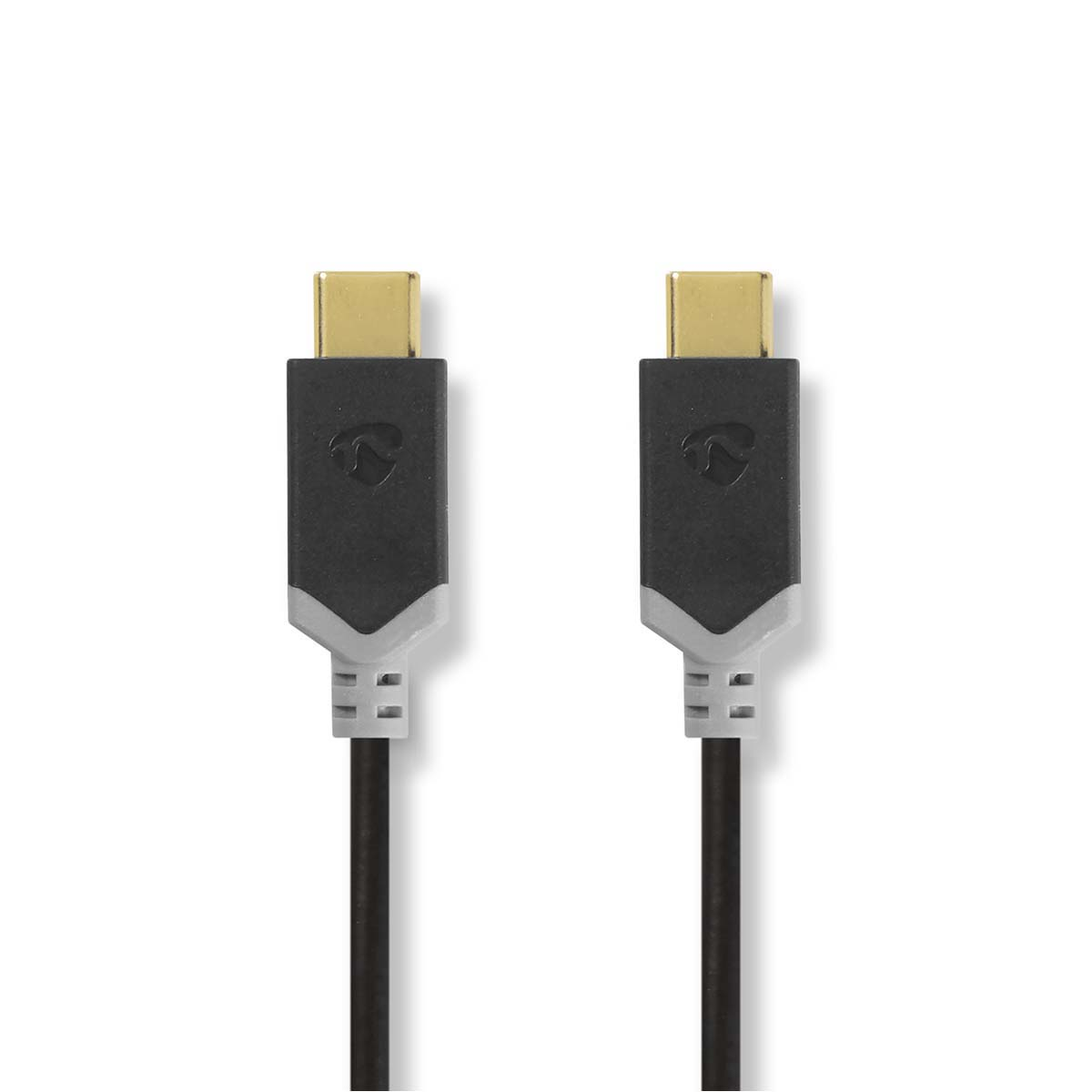 Nedis CCBW64700AT10 USB Type-C apa - USB Type-C apa 3.2 Adat és töltő kábel - Fekete (1m)