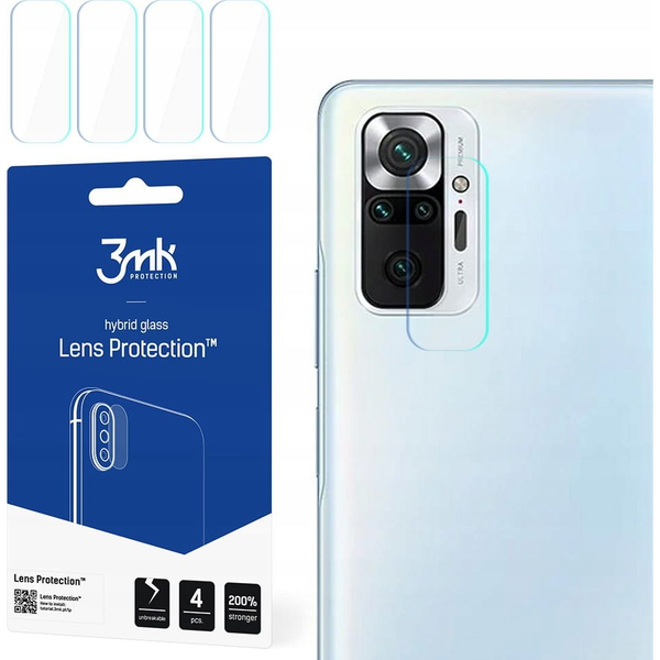 Hybridní Sklo 3MK pro Xiaomi Redmi Note 10 Pro, 4 ks