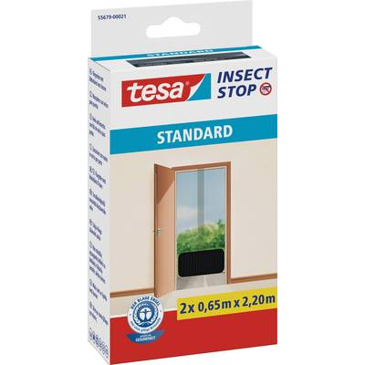 TESA® STANDARD szúnyogháló ajtóra, 2,2 x 1,3 m, antracit, 55679-21 (55679-21)
