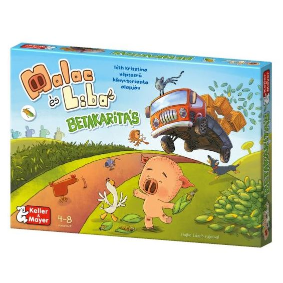Keller - Mayer Malac és Liba Betakarítás társasjáték (713939) (713939)