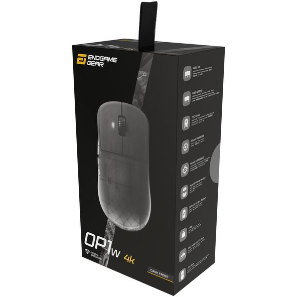 Endgame Gear OP1w 4K Wireless Gaming Egér Dark Frost (EGG-OP1W4K-DF)