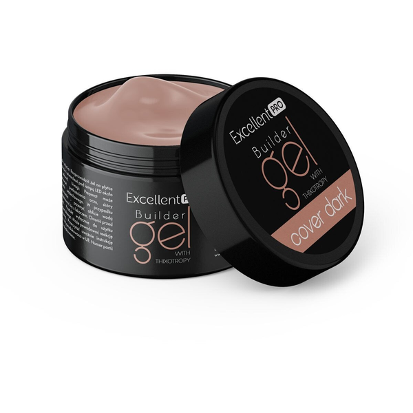 Excellent PRO Builder Gel With Thixotropy żel budujący Cover Dark 15g