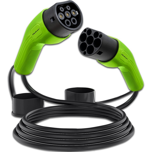 Qoltec EV kabel Typ 2 pro nabíjení auta | 7kW | 32A | 5m