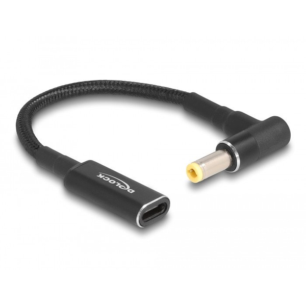 DELOCK Adapterkabel Notebook Ladekabel USB Type-C Buchse