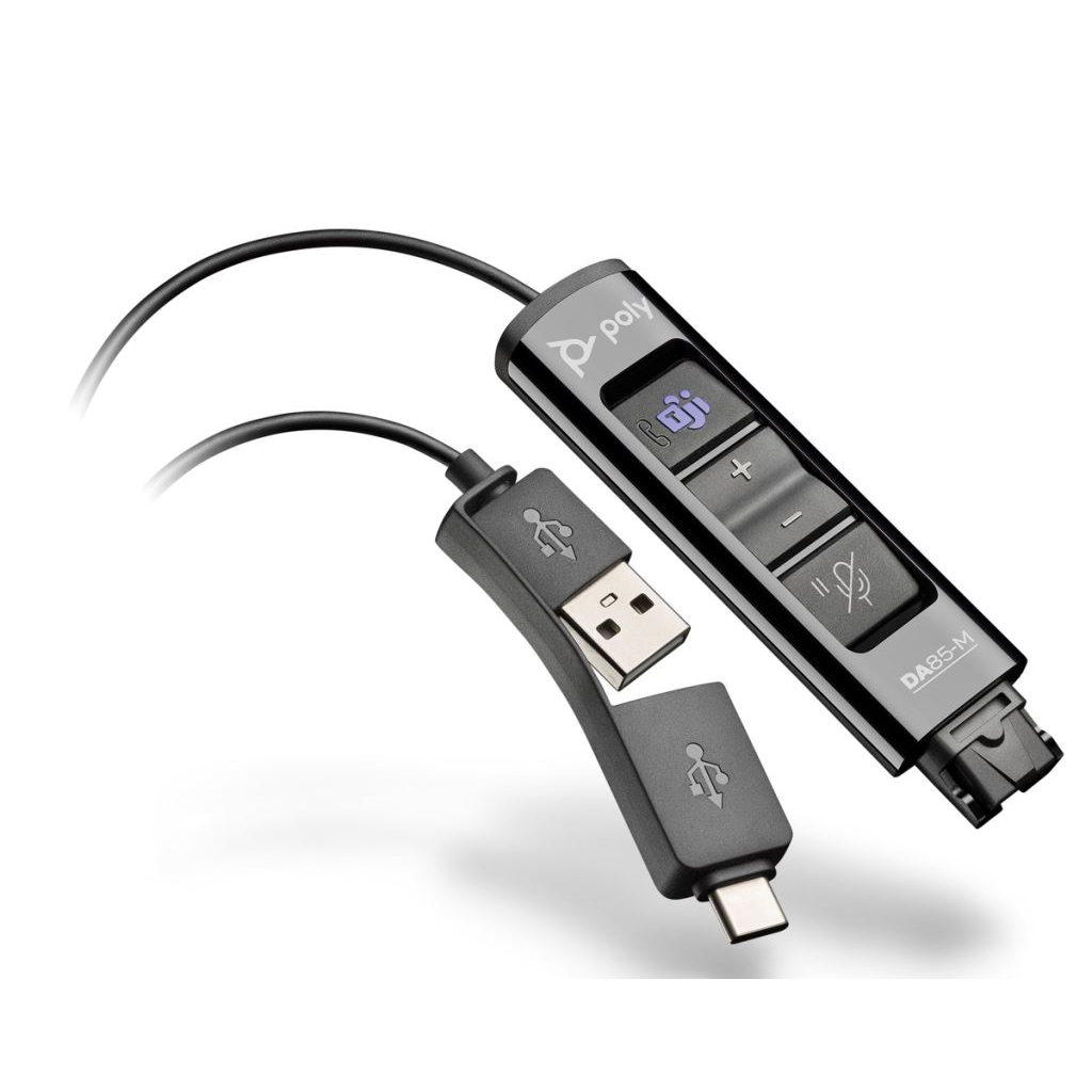 Poly DA85 MST QD headset adapter (786C8AA) (786C8AA)