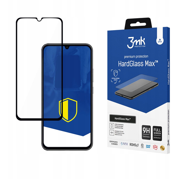 3MK Samsung Galaxy A34 5G - 3mk HardGlass Max Black