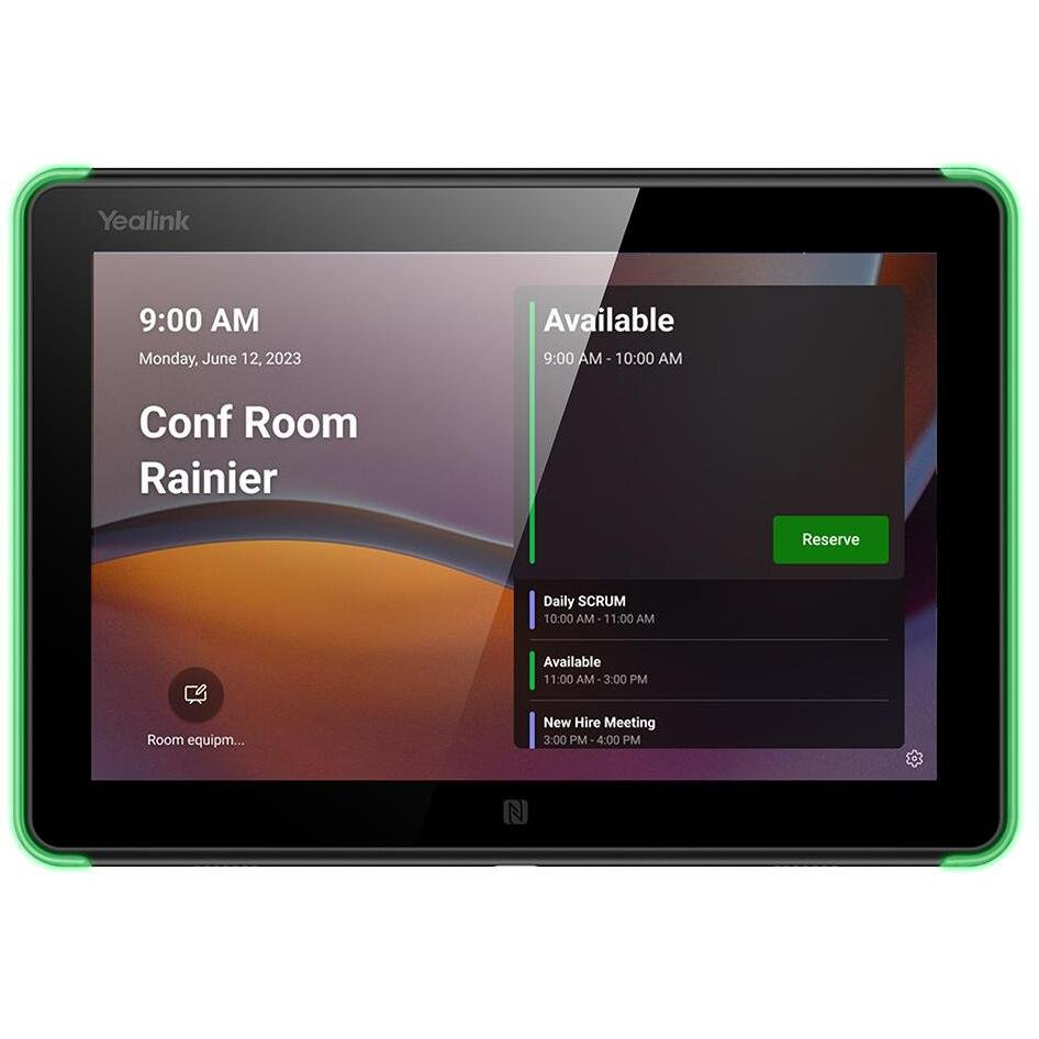 Yealink RoomPanel Plus 10.1" 1280x800 érintőképernyős monitor (25.6 Cm (10.1") 1280 X 800)