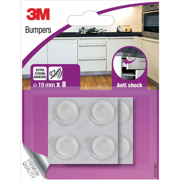 3M SP91A61 dørstopper Transparent