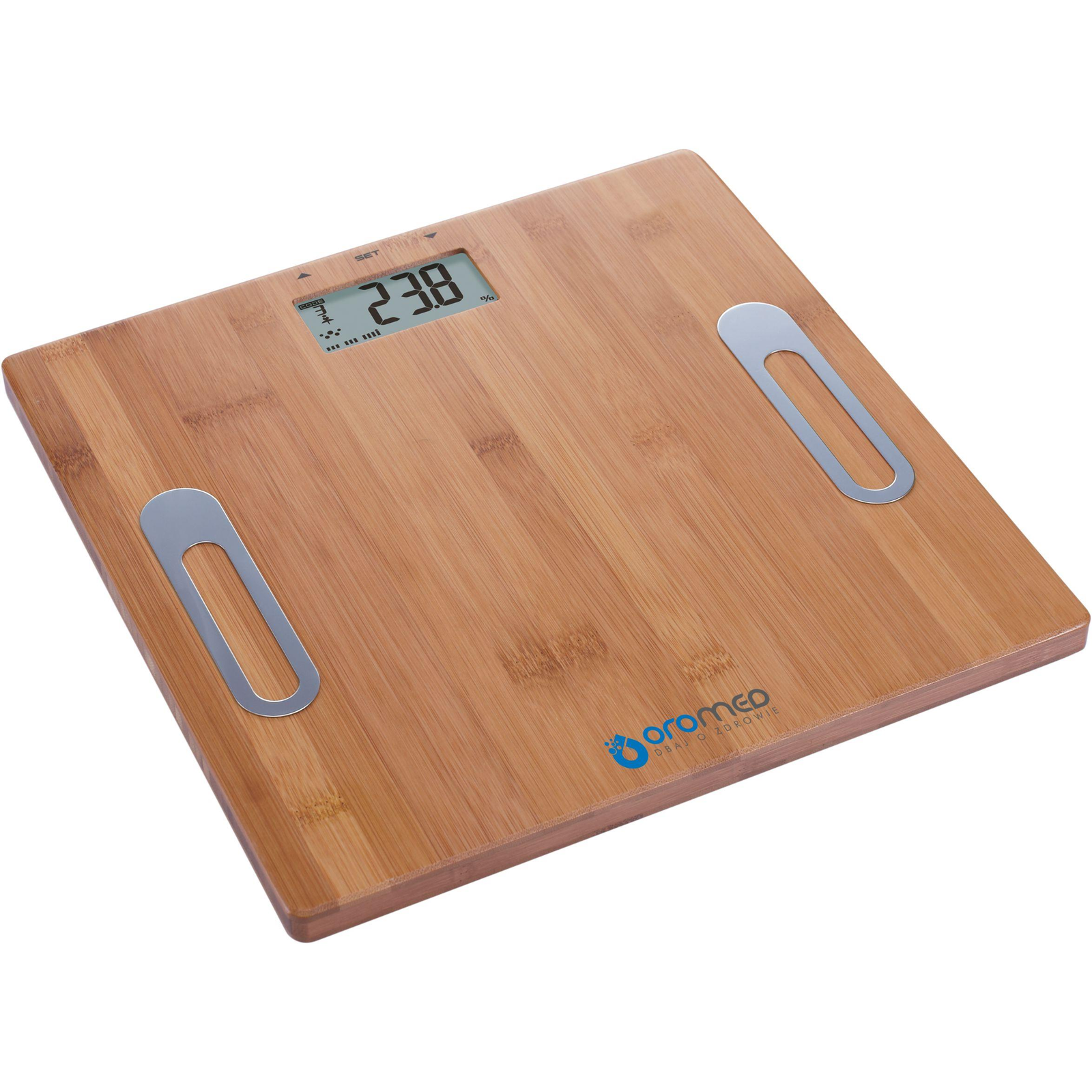 Oromed Digitális személymérleg - Fa (ORO-SCALE BAMBO)