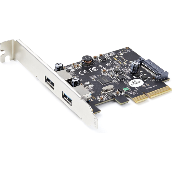 StarTech.com PEXUSB312A3 interfacekaart/-adapter Intern USB 3.2 Gen 2 (3.1 Gen 2)