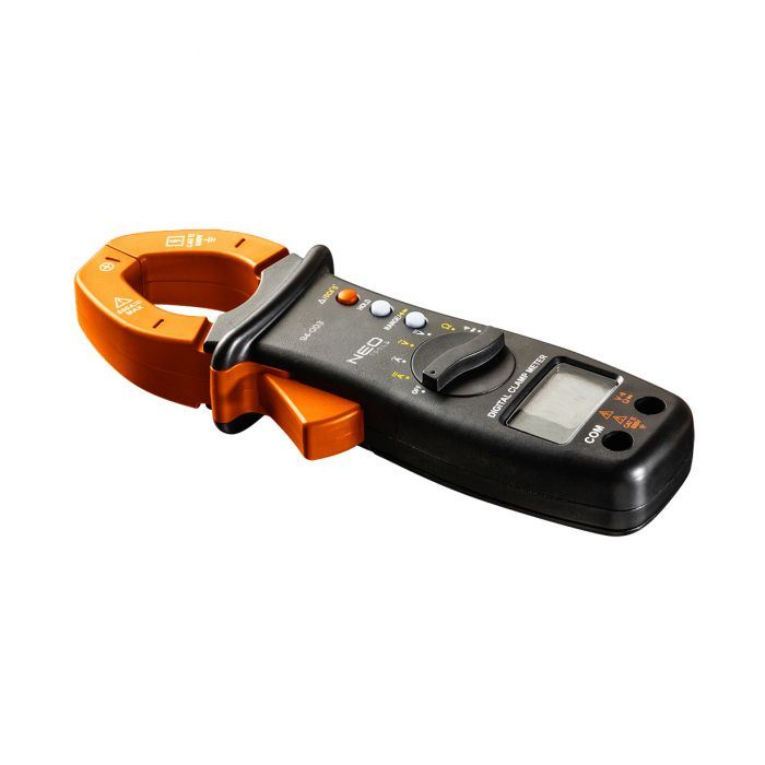 NEO Tools 94-003 Multiméter digitális lakatfogó, AC V, DC V, AC A, DC A Ellenállás, Dióda, Folytonosság (94-003)