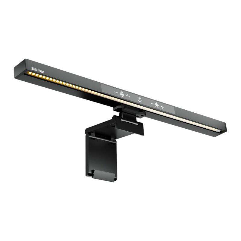 BlitzWolf BM-ES1 PLUS Light Bar - LED Monitor Lámpa - Fekete (BM-ES1 PLUS)