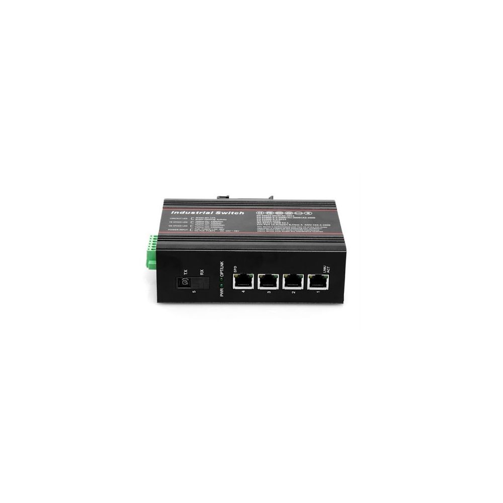 LinkEasy ISW-104-PWR Ipari Gigabit PoE Switch