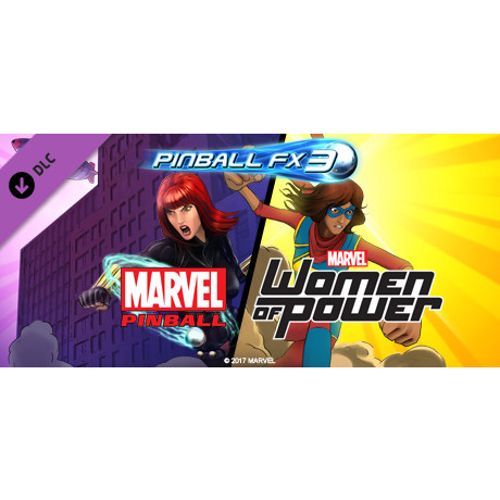 Pinball FX3 - Marvel's Women of Power (PC - Steam elektronikus játék licensz)