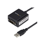 StarTech.com ICUSB2321F kabelová redukce DB-9 USB 2.0 A Černá
