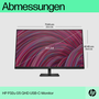 HP P32u G5 počítačový monitor 80 cm (31.5") 2560 x 1440 px Quad HD Černá
