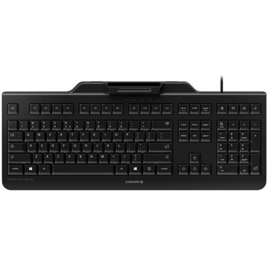 CHERRY JK-A0100US-2 tastatur Service USB QWERTY US engelsk Sort