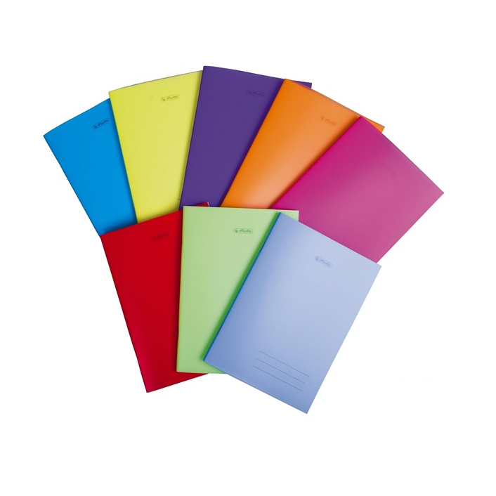 Herlitz PP 60lapos A5 vonalas vegyes színű füzet (09091752)