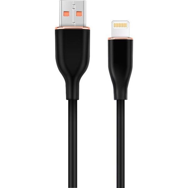 USB 2.0 AM/8-pin lightning M kábel 1,5m Gembird fekete