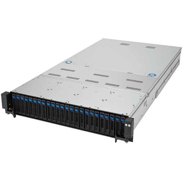 ASUS RS720A-E12-RS24U Socket SP5 Stativ (2U) Grå