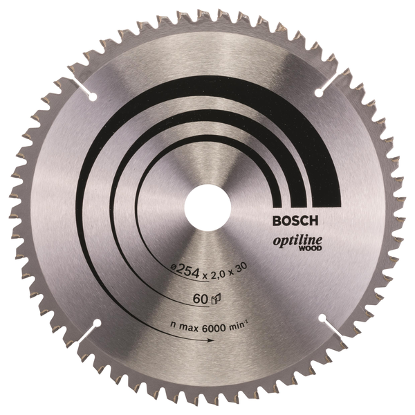 Bosch 2 608 640 436 rundsavklinge 25,4 cm 1 stk