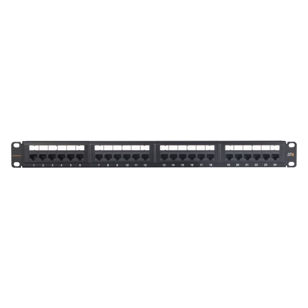 Nikomax UTP patch panel cat.6 24 port 19