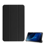 Gigapack Кожен калъф с ефект, Samsung Galaxy Tab A 10.1 LTE (2016) SM-T585, стоящ, активен флип, странично отваряне, функция TRIFOLD за маса, черен