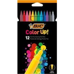 BIC Intensity Up 2.8mm Filctoll készlet - Vegyes színek (12 db / csomag) (278789)