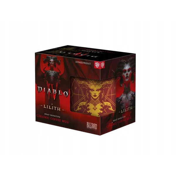 (MERCH) Diablo IV Lilith's Blood Heat Reveal Mug