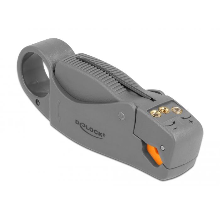 Delock Csupaszító eszköz koaxiális kábelekhez 3 pengével (90512) (90512)