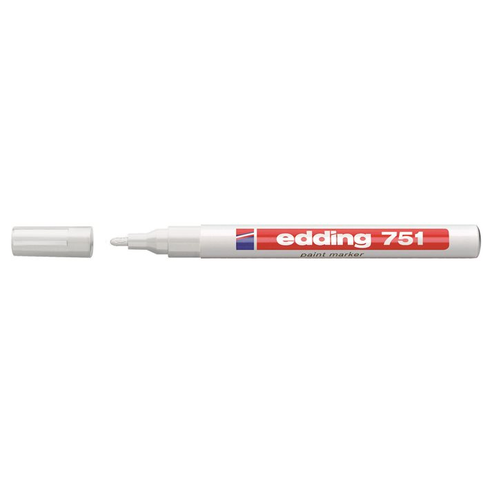 Edding 751 1-2mm Lakkmarker - Fehér (7580097010)