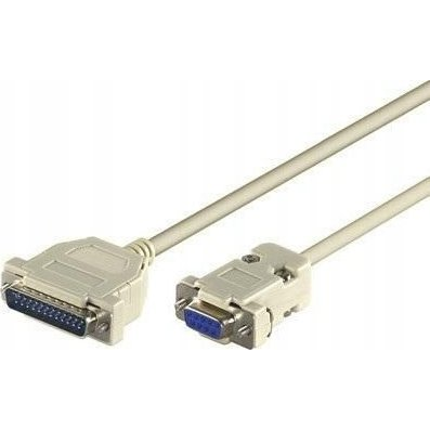  MicroConnect Microconnect IBM029-2 kabel równoległy Szary 1,8 m DB25 DB9