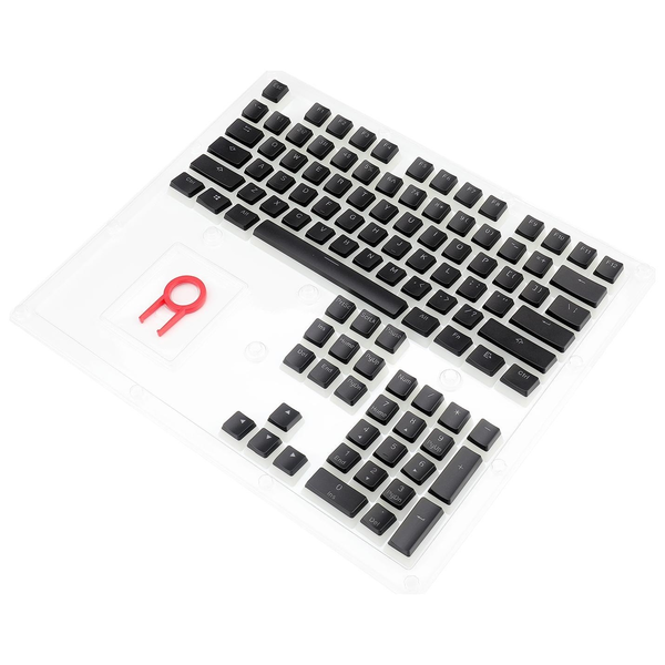 Redragon A130 PBT Doubleshot Billentyűzet gomb készlet - Fekete (104 db / csomag)