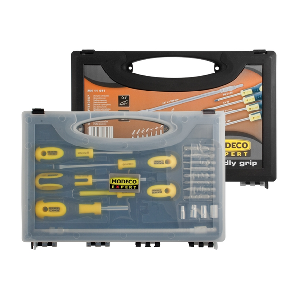  Modeco Komplet wkrętaków FRIENDLY GRIP 18szt. - MN-11-041