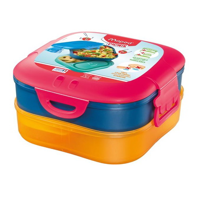 Maped Picnic Uzsonnás doboz pink 3 az 1-ben (870701)