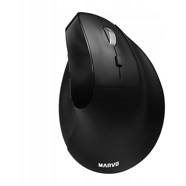 Marvo HIPO Wireless egér, fekete, 1600DPI
