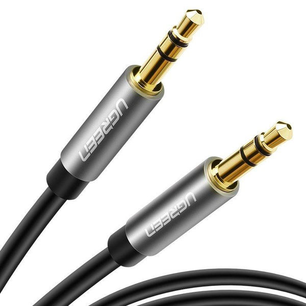 Ugreen 10733 lydkabel 1 m 3.5mm Sort