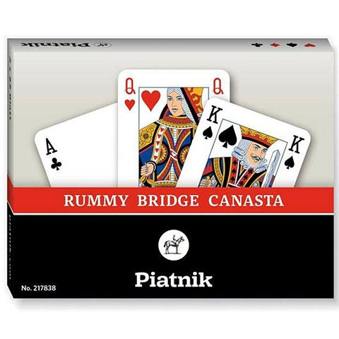 Piatnik Standard Römi kártya, dupla csomag 2x55 lap (217838)