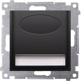 Kontakt-Simon Simon 54 Oprawa oświetleniowa LED 14V DC 0.56 W białe neutralne 4000 K czarny maty !Wymagany zasilacz 14V DOS14B.01/49