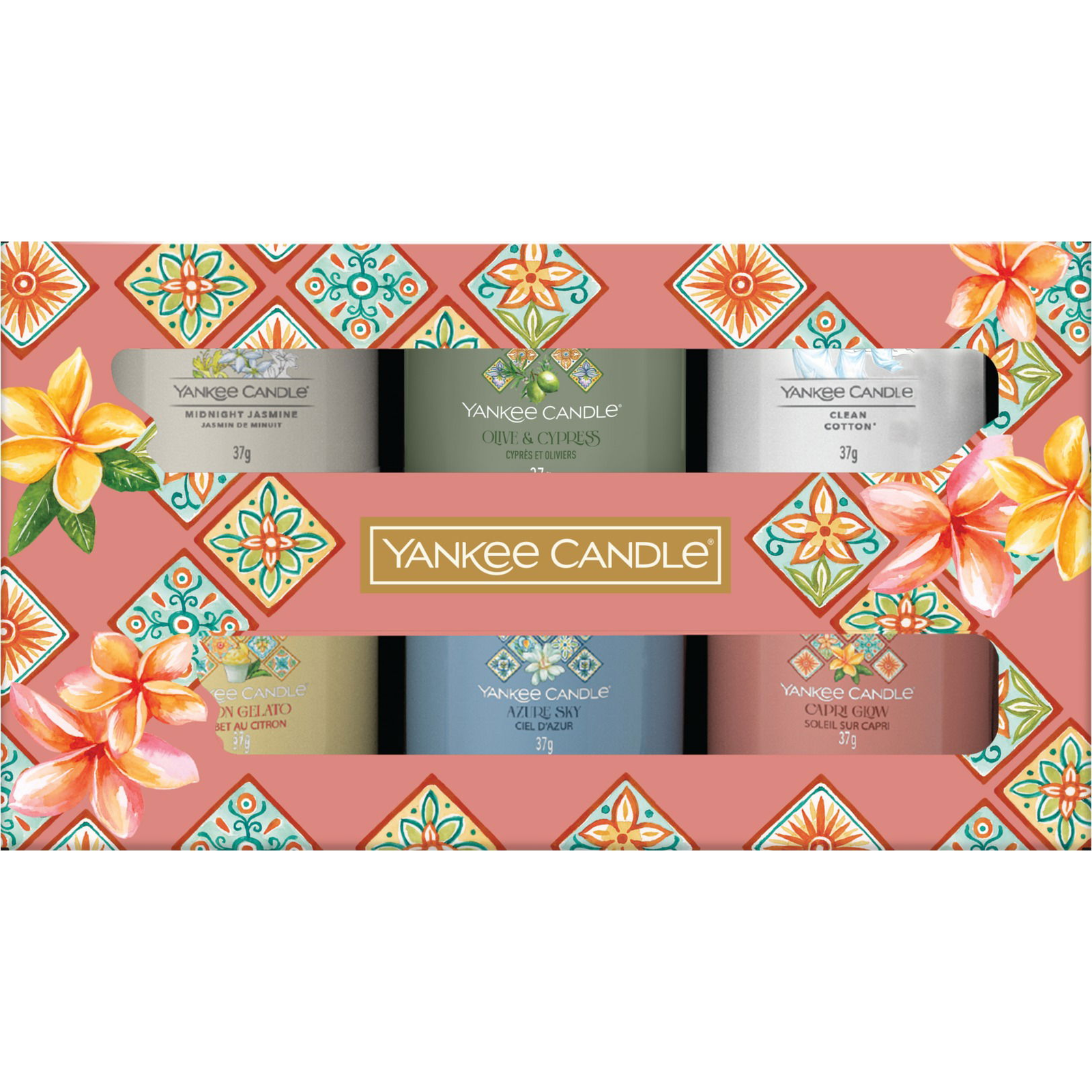 YANKEE CANDLE Tavaszi ajándékcsomag (6× 37g) (5038581166308)