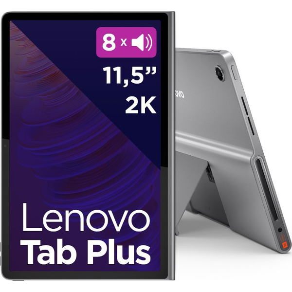 Lenovo Tab Plus Mediatek 128 GB 29,2 cm (11.5") 8 GB Wi-Fi 5 (802.11ac) Android 14 Szürke
